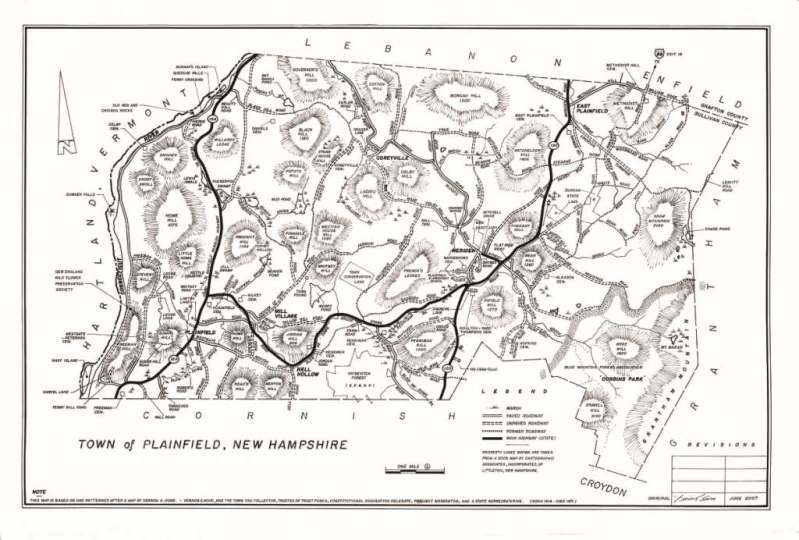 Plainfield Map by David Smith based on Vernon Hood's work.