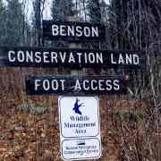 Benson Town Forest Sign